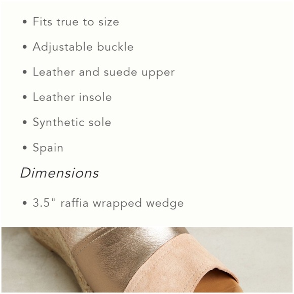 Anthropologie Maypol Colorblock Espadrille Wedges - Picture 6 of 8